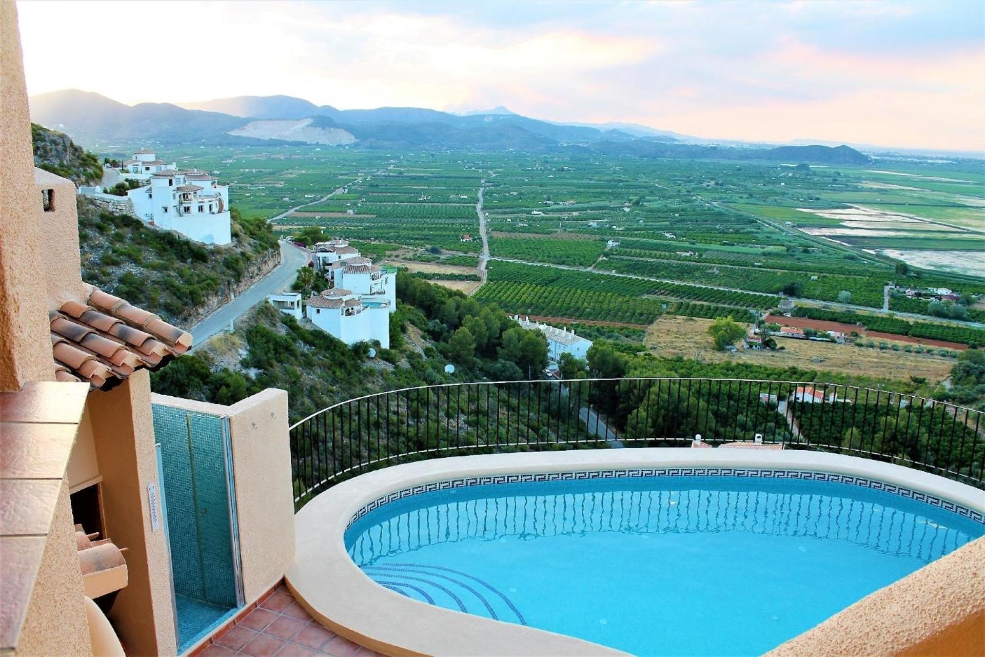 Costa Blanca - Villa Del Mar - Mit Beheizbarem Pool Und Panorama Meerblick Fuer Max 6 Personen Monte Pego Exterior photo