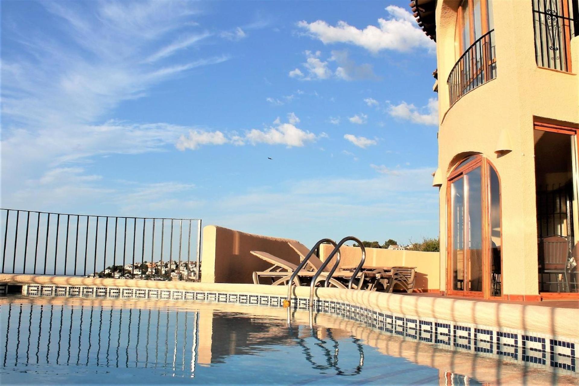 Costa Blanca - Villa Del Mar - Mit Beheizbarem Pool Und Panorama Meerblick Fuer Max 6 Personen Monte Pego Exterior photo